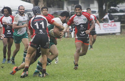 Equipe do Jacareí Rugby que começa a disputar o Campeonato Paulista de Rugby Sevens a partir de sábado (27)Crédito: Divulgação