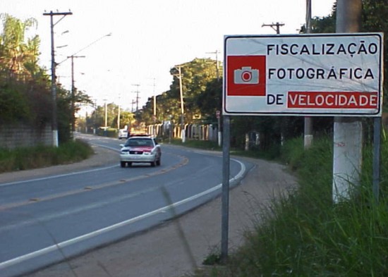 Radar na Av. Humberto de Alencar Castelo Branco