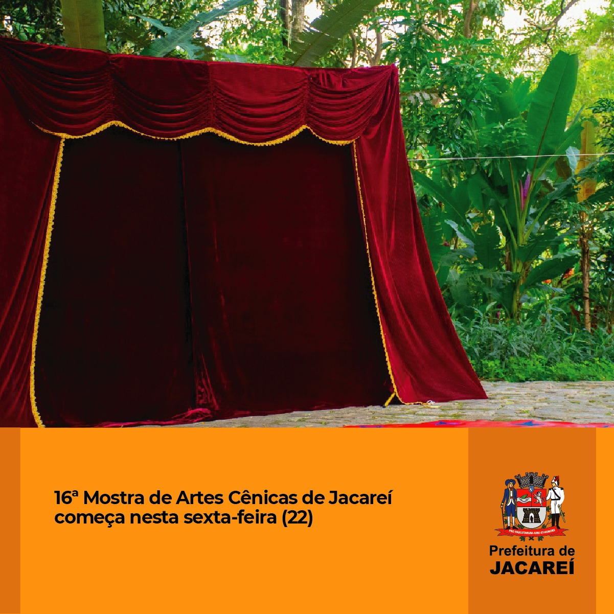 16ª Mostra de Artes Cênicas de Jacareí começa nesta sexta-feira (22 ...
