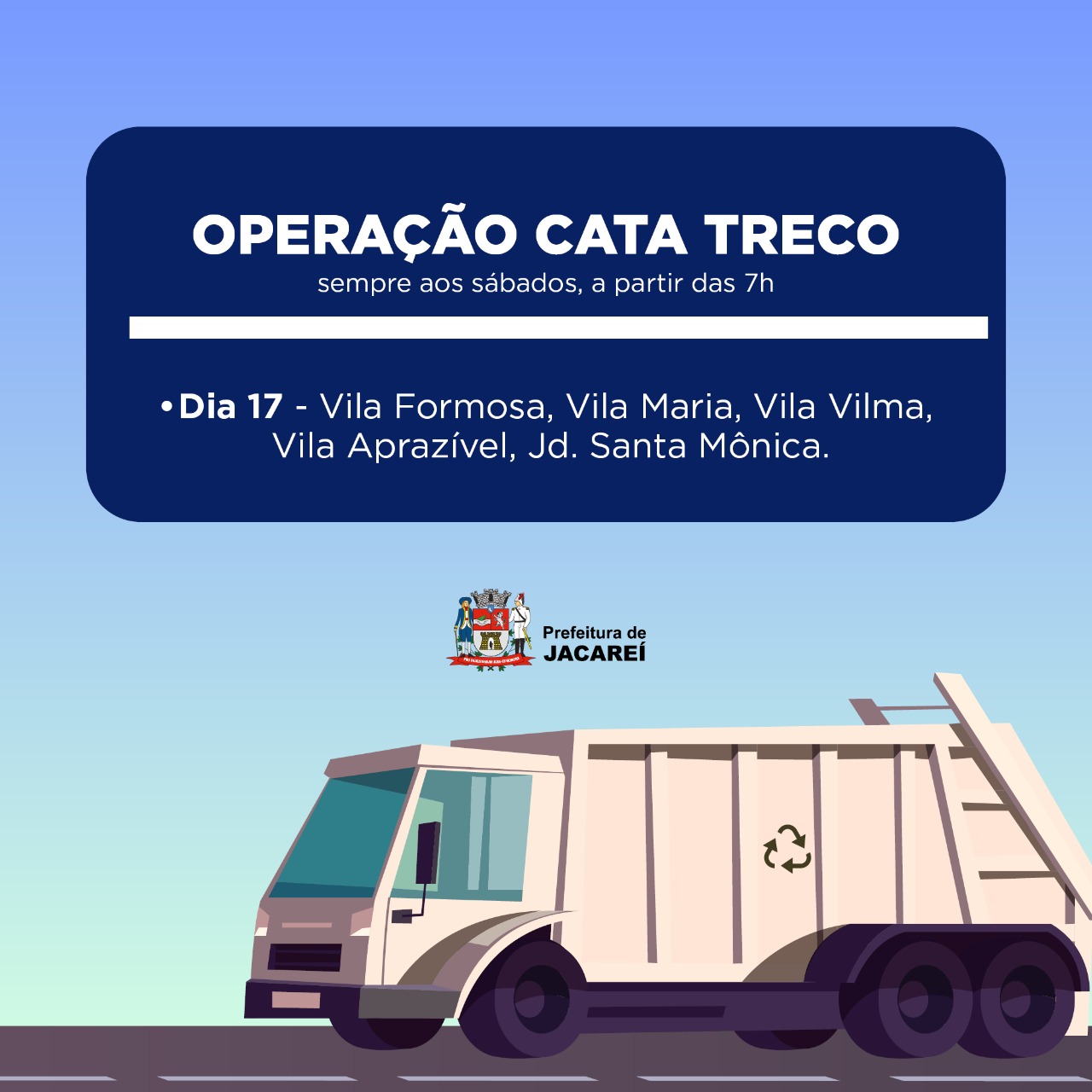 Cata treco - Prefeitura Municipal de Jacareí