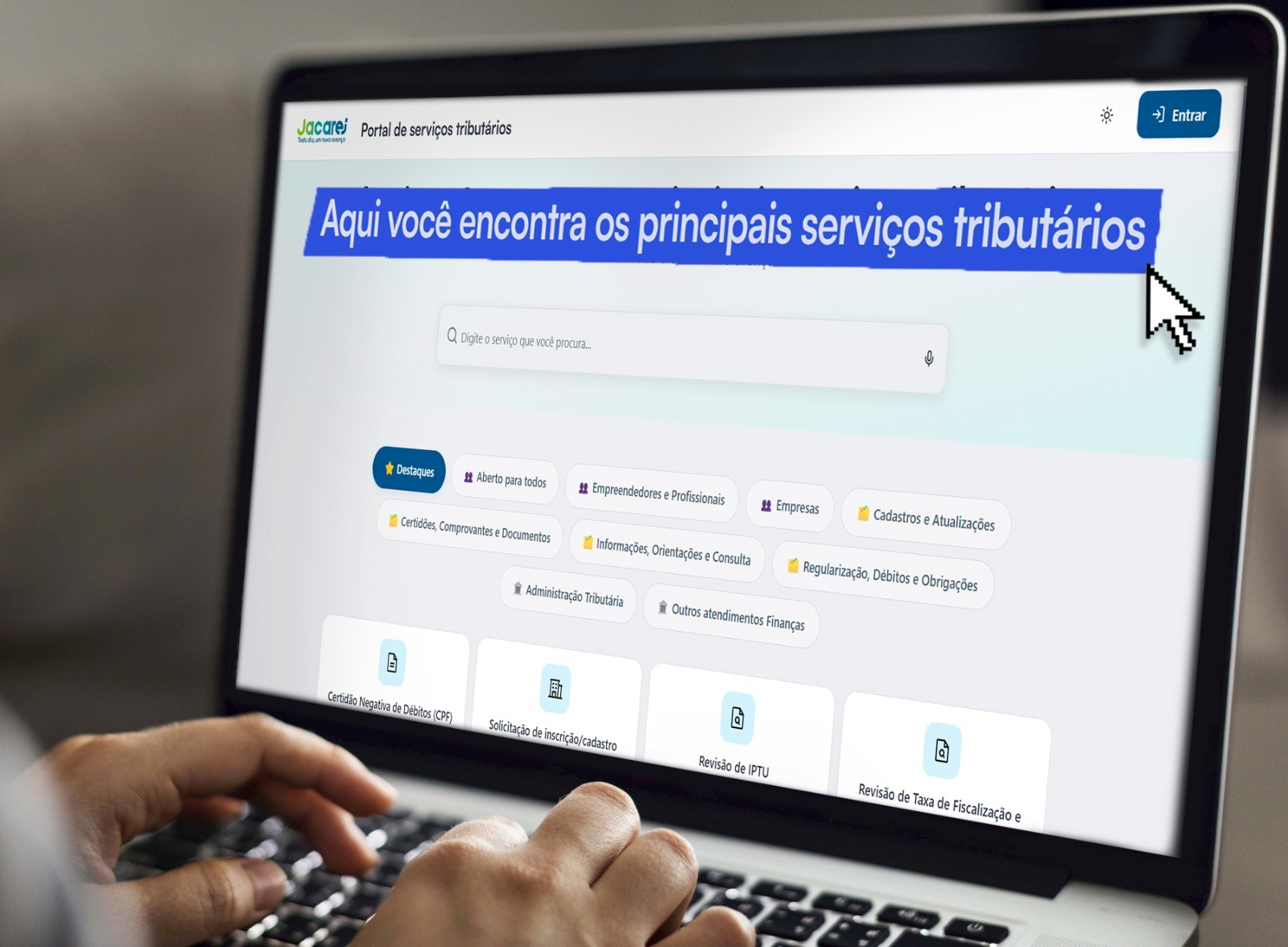 Jacareí lança Portal de Serviços Tributários e amplia acesso digital ...