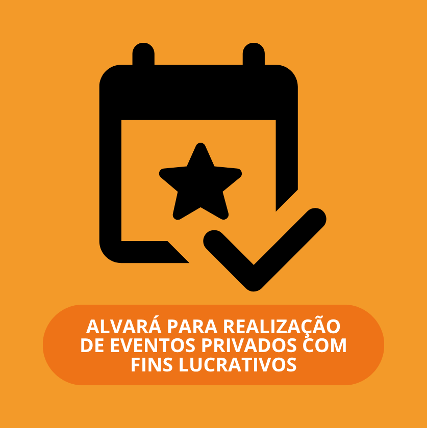 Eventos privados com fins lucrativos